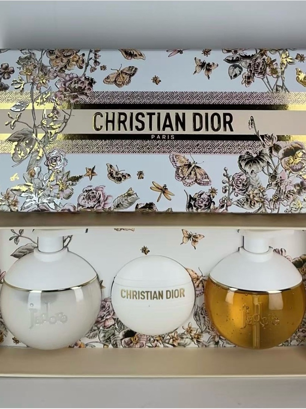 Dior J'adore Bath & Body Trio - White & Gold